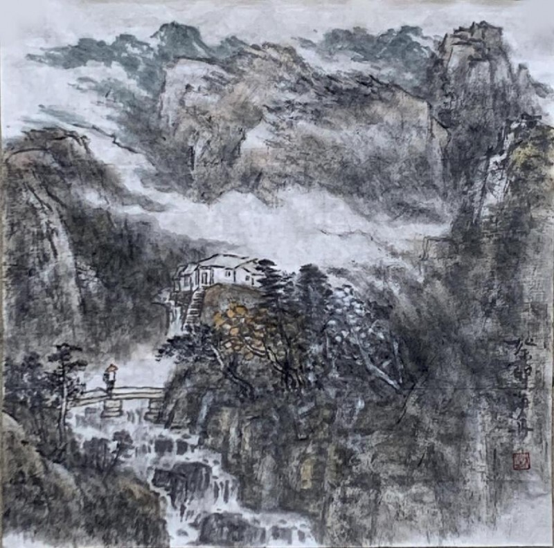 人民需要的艺术家——记著名画家吴海舟(图15)