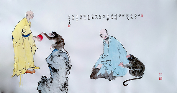 国画《十六字令·至善》.jpg