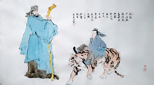 国画《十六字令·际会》.jpg