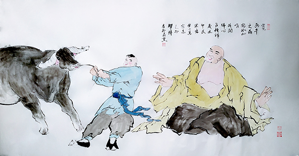 国画《十六字令·禅修》.jpg